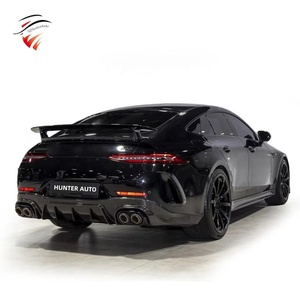 Kit de Bodykit de fibra de carbono para coche, difusor de labios delantero, puntas de escape, divisor de ventilación para Mercedes Benz AMG GT GTS <span class=keywords><strong>GT63S</strong></span> - Product Image 4