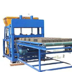 WT8-10 fully automatic Hydraulic Block Production Line clay block machine with brick platform