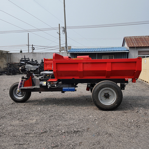 Minivolquete Eléctrico para Construcción, Agricultura y Jardinería, Triciclo Eléctrico, <span class=keywords><strong>Carro</strong></span> de Carga, Transportador - Product Image 4