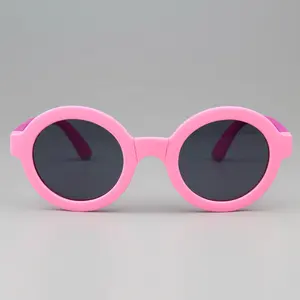 Commercio all'ingrosso promozionali personalizzati pieghevoli per bambini occhiali da sole personalità occhiali da sole esterni UV occhiali da sole protettivi