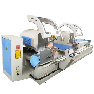 Double Head Cutting Saw Machine Pvc and Aluminum Used to PVC and Aluminum Windows