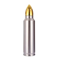 Logo personnalisé 500ml 1000ml Tasse à vide en acier inoxydable Tasse thermos Tasse armée Cadeaux verts pour hommes, Cadeaux de papa pour la fête des pères