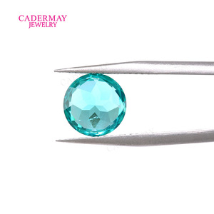 Cadermay Neon Paraiba YAG Gemstone Round Loose Stone For Jewelry Making - Product Image 3