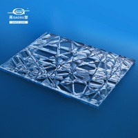 Plaque texturée en polystyrène extrudé ultra-épais de 20 mm, vente en gros directe d'usine, panneau en plastique PS à motifs