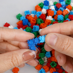 Bạo lực <span class=keywords><strong>Panda</strong></span> loạt khối xây dựng thiết lập 3D xây dựng đồ chơi phim hoạt hình gạch Câu Đố thiết lập cho người lớn trẻ em món quà sinh nhật - Product Image 6