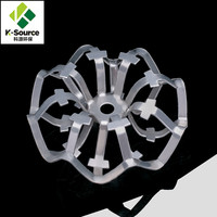 Anneau de remplissage aléatoire en acier inoxydable 304, type Tellerette ou Rosette, 50mm, 75mm, 100mm, pour l'industrie chimique
