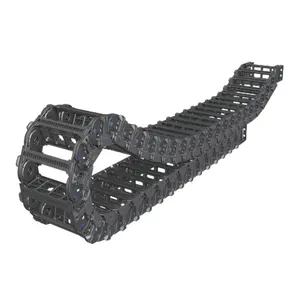 25X30 R55 plastic flexible cable carrier chain for cnc for laser cutting machine cable track for cnc machine