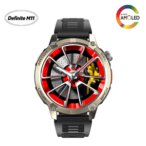 นาฬิกาสมาร์ทวอทช์รุ่น M11-304 GPS Sports ยอดนิยมใน TikTok หน้าจอ TFT 1.7 นิ้ว กันน้ำ 1ATM แบตเตอรี่ 800mAh พร้อม GPS ติดตามการออกกำลังกาย สีทอง - Product Image 2