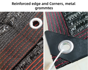 85% ombrage Hdpe avec filet d'ombrage en plastique à armure toile Uv pour couverture d'écran de maille d'ombrage de serre agricole - Product Image 4