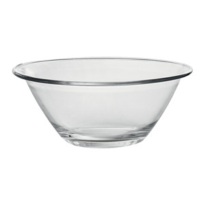 Mister <b>Chef</b> Glass Salad Bowl Ø 30 cm Tempered Stackable Bormioli Rocco - Product Image 1