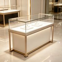 Vitrine d'exposition LED écologique avec couleurs personnalisables pour la vente au détail et les musées