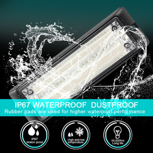 Luz LED estroboscópica de emergencia para camión, luz lateral COB de 12-24V, nueva - Product Image 4