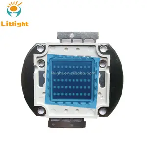 Cooper cơ sở epileds chip 360nm 365nm 375nm 380nm 385nm 390nm 395nm 400nm 405nm 410nm 415nm 430nm công suất cao COB 60W UV LED 420nm