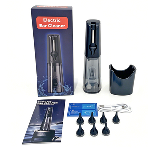 Nettoyeur d'oreilles électrique professionnel, kit d'irrigation par lavage à l'<span class=keywords><strong>eau</strong></span>, dispositif d'élimination du cérumen avec plusieurs embouts pour l'entretien des oreilles - Product Image 6