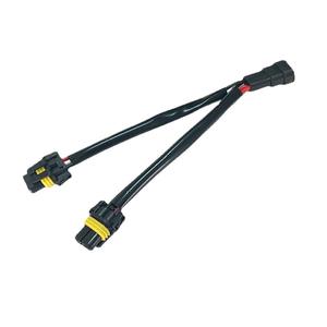 สายแยกไฟ 2 ขา แบบตัวเมีย 9005 9006 ต่อกับตัวผู้ 2 ตัว ความยาว 18 ซม. สายอะแดปเตอร์ไฟหน้ารถบรรทุก รถกระบะ สำหรับปลั๊กจ่ายไฟ LED - Product Image 4