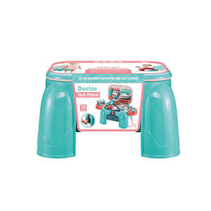 Simulation équipement médical jouer <span class=keywords><strong>maison</strong></span> jouets portable chaise table de rangement enfants éducation précoce - Product Image 5