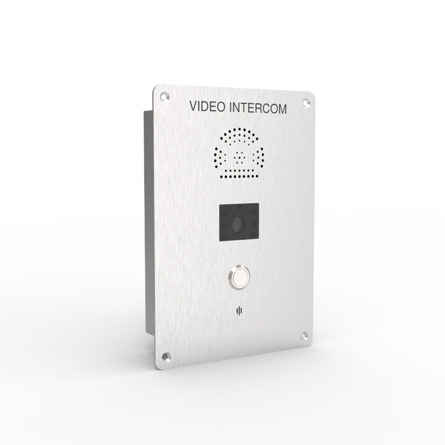 IP/4G HD Camera Video Intercom Corded Telephones for Subway and Carriage Cleanroom