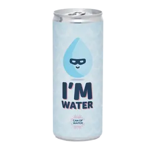 Bidon d'eau en aluminium 250 ml, merchandising personnalisé - Product Image 1