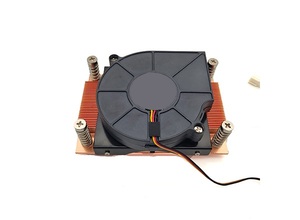 Cấu hình thấp <span class=keywords><strong>1U</strong></span> Đồng CPU Cooler với skiving vây tản nhiệt và 4pin PWM <span class=keywords><strong>fan</strong></span> đối với AMD AM4 Ryzen 5 5600x 3600 máy chủ làm mát không khí - Product Image 2