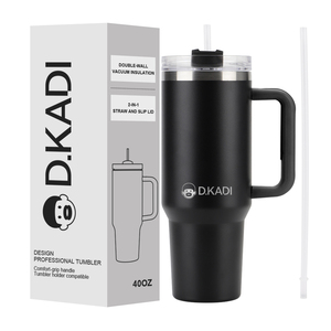 Tasses à café isothermes en acier inoxydable pour l'extérieur, avec logo personnalisé, 30oz et 40oz, et gobelet de voyage 40oz avec poignée – Vente chaude - Product Image 1