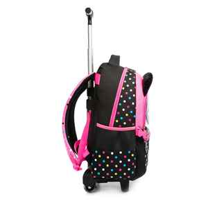 กระเป๋าเป้สะพายหลังแบบมีล้อลากอเนกประสงค์แฟชั่น ขนาด 16 นิ้ว ราคาประหยัด สำหรับเด็กผู้หญิง - Product Image 3
