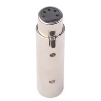 Adaptateur audio de sortie XLR femelle vers RCA à 3 broches Jack XLR en métal Prise RCA Convertisseur AUX Jack audio Connecteur RCA mâle XLR femelle 3PIN