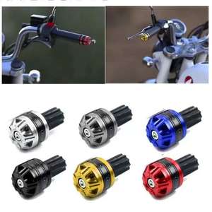 Заглушки для руля мотоцикла Street Racer, резные, универсальные для электромотоциклов и скутеров - Product Image 1