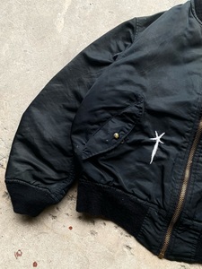 Chaqueta de Piloto <span class=keywords><strong>Aviador</strong></span> para Hombre, Gruesa, de Invierno, con Logotipo Personalizado, Estilo Retro MA-1, con Cremallera de Cobre - Product Image 6