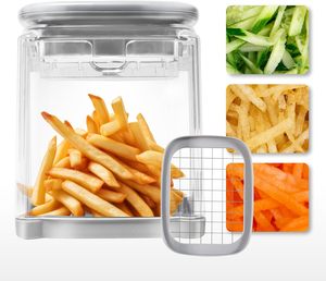 Tagliapatate e Cipolle, Affettaverdure e Tritatutto - Ottimo per Patate, Carote, Cetrioli, <span class=keywords><strong>Zucchine</strong></span>, Peperoni - Product Image 5