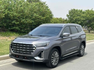 2023 Chery Jetour X90 Plus б/у автомобиль 1,6 ТД ДКТ большой внедорожник 7 тканевых сидений легкие Внутренние шины R18 FWD с малым пробегом новое состояние - Product Image 2