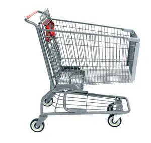 मानक किराने की खरीदारी की टोकरी सुपरमार्केट ट्राली - Product Image 1