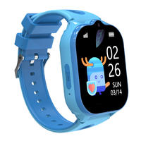 Montre connectée pour enfants LT52 4G Android GPS LBS WIFI Localisation Appel vidéo Jeux de puzzle IP67 128 Mo de RAM 192 Mo de ROM Boussole pour garçons et filles
