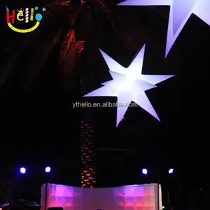 Party Decoration Inflatable Led Star Balloon Inflatable Lighted Outdoor Balloon