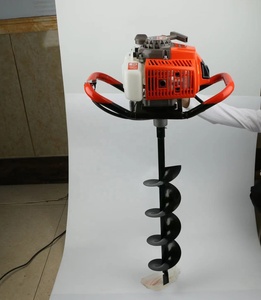 Draagbare landbouwmachine voor het graven van gaten, 4,5 kW/125 cc tweetakt benzinemotor, geschikt voor kleine tuinen en het planten van bomen. - Product Image 2