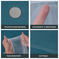 Filet anti-insectes et anti-parasites en HDPE résistant aux UV avec protection des bords pour jardin, serre et usage agricole