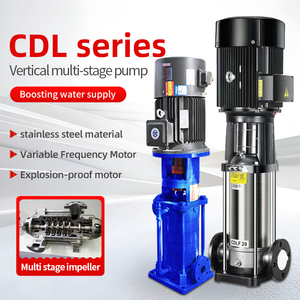 Vertical Stainless Steel Multi-stage <b>Pump</b> Non Negative Constant Variable Frequency Water Supply Booster <b>Pump</b> - Product Image 2