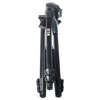 FB Q558S Tripod kamera dan Video, generasi kedua ringan paduan Aluminium portabel dan dapat dilipat untuk kamera dan fotografi Video