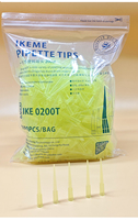 IKEME Embouts de pipette jetables à prix abordable 10ul 200ul 1000ul, embouts de micropipette automatique en PP, embouts de pipette en plastique pour laboratoire