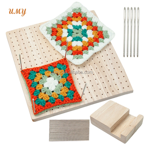 <span class=keywords><strong>Tapis</strong></span> de bloc à tricoter en polyester accessoire de planche de <span class=keywords><strong>blocage</strong></span> au Crochet pour la couture artisanat et sacs à main Carteras Tejidas Au Sac - Product Image 2