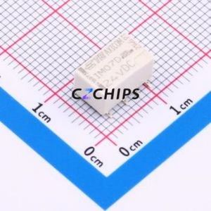 3-1462039-7 Power Relay Relay 24V 2 Changeover: 2C (DPDT-Changeover)::: 250V-AC/220V-DC AgNi+Gold Plated - Product Image 1