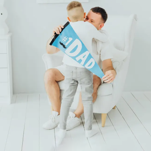 Bandera de banderín de fieltro moderno, el mejor regalo para papá, regalo único, decoración de fiesta, banderín - Product Image 6