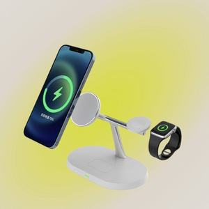 Trending 2025 15W 3 <span class=keywords><strong>en</strong></span> 1 Cargador inalámbrico para <span class=keywords><strong>iPhone</strong></span> <span class=keywords><strong>Airpods</strong></span> Chargeur Sans Fil 3 <span class=keywords><strong>En</strong></span> 1 Cargadores inalambrico Cargador magnético - Product Image 3