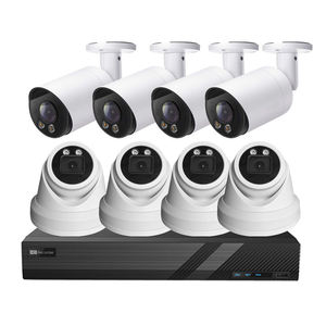 Bộ Hệ Thống CCTV NVR 8 + 8 8CH 4K POE Đầy Đủ Màu Sắc Bán Chạy 8 Chiếc Camera POE IP Dome Và Đạn 5MP Tầm Nhìn 7/24 Nhiều Màu - Product Image 1