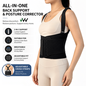 Cinturón de Soporte Lumbar <span class=keywords><strong>para</strong></span> <span class=keywords><strong>Enderezar</strong></span> <span class=keywords><strong>la</strong></span> <span class=keywords><strong>Espalda</strong></span> Baja, <span class=keywords><strong>Faja</strong></span> de Soporte <span class=keywords><strong>para</strong></span> <span class=keywords><strong>la</strong></span> Cintura - Product Image 2