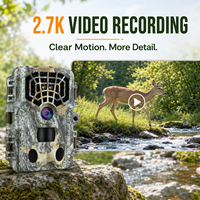 Caméra de chasse 36MP 2.7K à déclenchement rapide 0.3s, détection 21m, IR 940nm sans flash, étanche IP66, écran TFT 2.0" – Vente directe usine