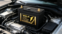 Baterai Lithium-Ion LiFePO4 Model DIN45 12.8V 45Ah Bersertifikasi VELA CE 3000 Siklus -30-59 Suhu Operasi Skuter UPS Guangdong