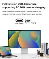 Moniteur IPS 32 pouces 6K 6144*3456 HDR600 100% SRGB 223PPI Affichage professionnel pour la conception, la photographie et la montage vidéo