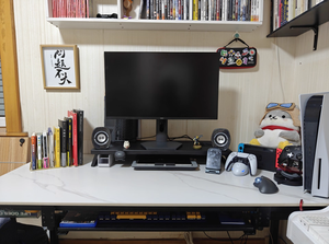 Gecko đi dạo mới có thể gập lại thép Ergonomic Màn hình Riser đứng cổ hỗ trợ & Bàn tổ chức cho văn phòng không gian làm việc thoải mái - Product Image 6