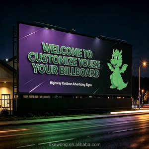 Panneau publicitaire extérieur 3D personnalisé A165 avec design de dragon de dessin animé, imperméable, sur mesure pour la décoration de devanture de magasin - Product Image 2