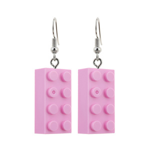 Bông Tai Acrylic Khối Xây Dựng Retro Harajuku Vui Nhộn Thiết Kế Hợp Thời Trang Cho Bé Gái Trang Sức Cá Tính Yêu Thích Bán Buôn - Product Image 6